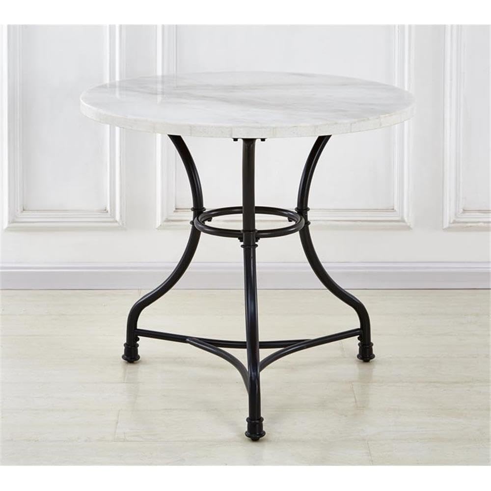 Steve Silver Claire Marble French Bistro Dining Table - 34