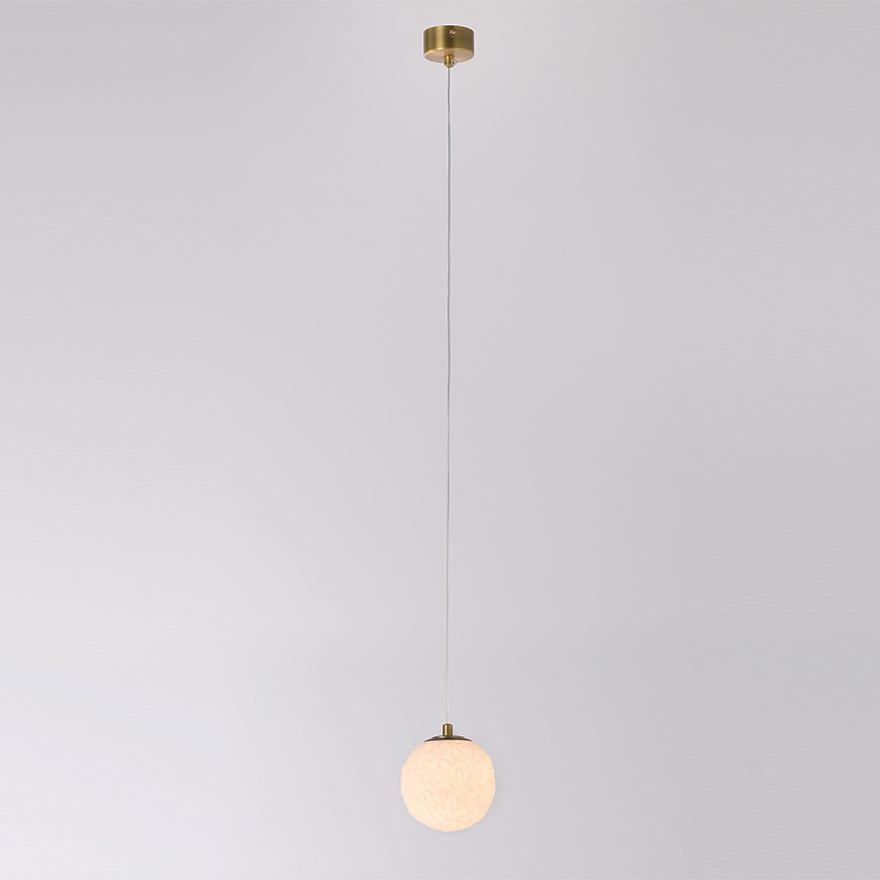 CATERPILLAR 1 LED Pendant Light - Modern Industrial Hanging Fixture for Kitchen Island, Dining Room & Bar Lighting
