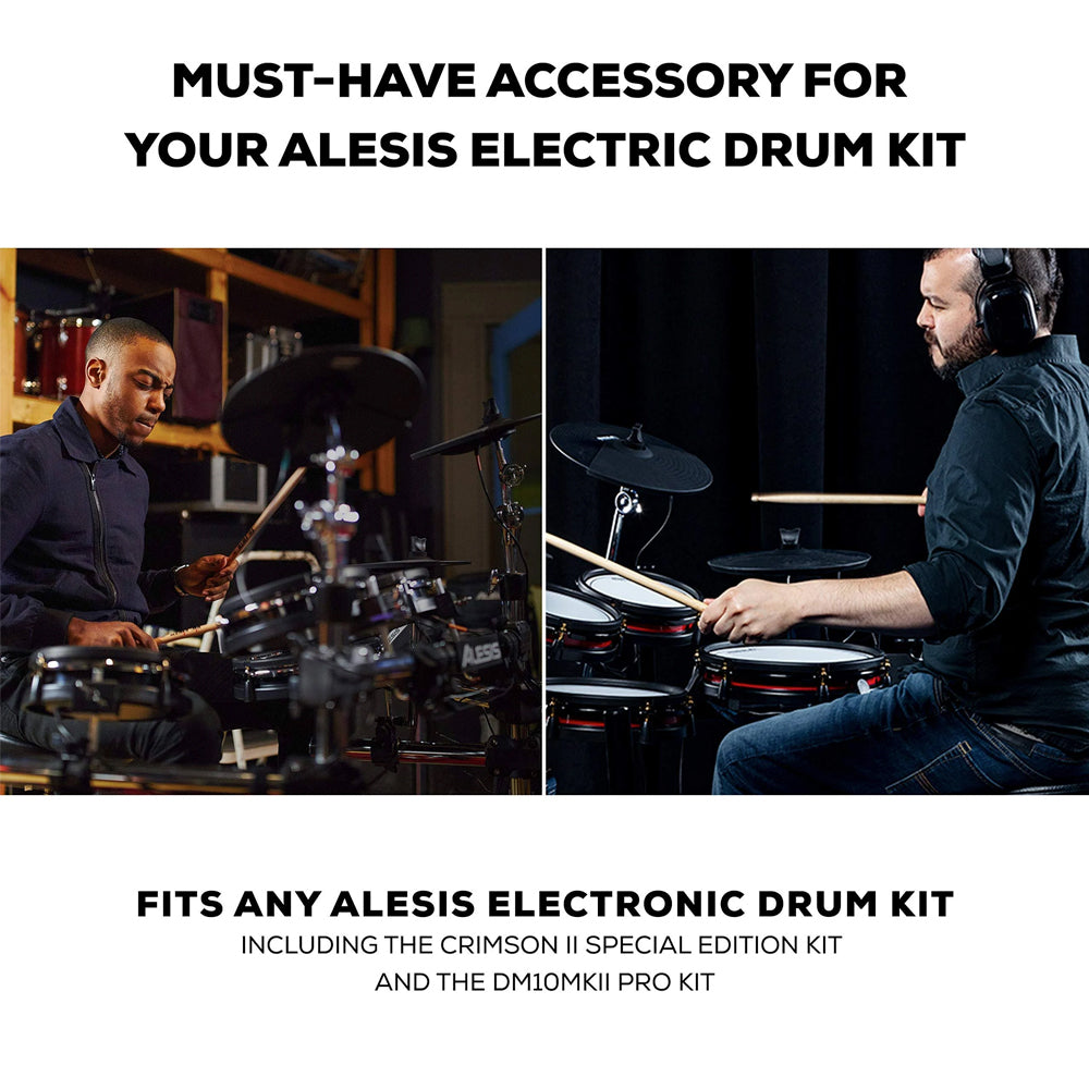 Alesis KP1 Acoustic Electric Chain Drive Kick Drum Pedal for Drum Set - Perfect for Live Performances, Studio Recording & Practice Sessions