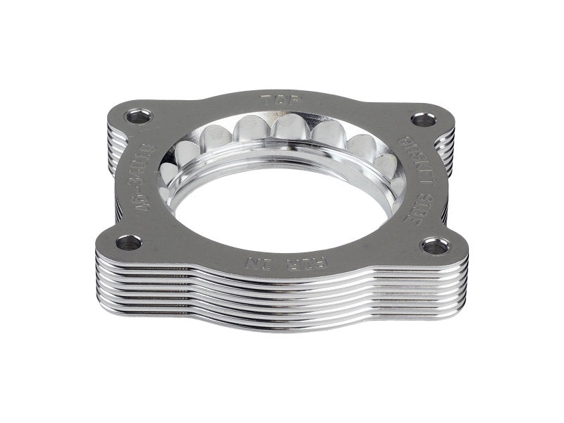 aFe 07-13 Chevrolet Silverado 1500 & GMC Sierra 1500 Silver Bullet Throttle Body Spacer - Performance Upgrade for Better Airflow & Horsepower - Ideal for Off-Roading & Towing
