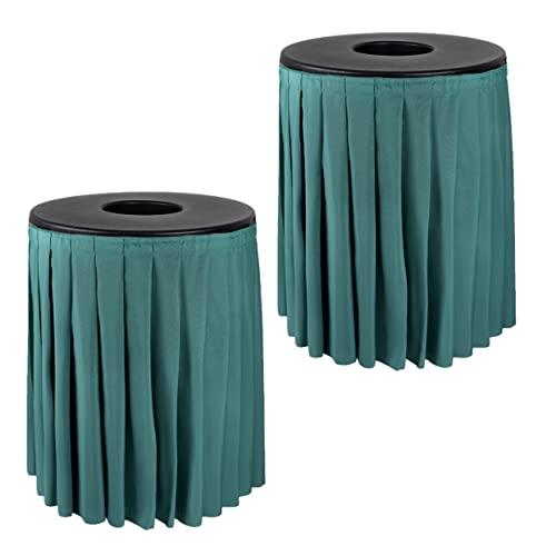 Black Top Green Skirt