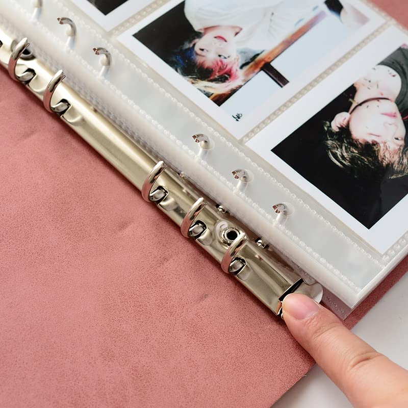 Ablus 150-Pocket Photo Album for Polaroid Snap, SnapTouch, Zip Mint Cameras & Printers - Compatible with Fujifilm Instax Mini 11, 90, 9, 8+, 8, 7S, 70, 50S, 26, 25, LiPlay Instant Cameras & Mini Link SP-1 Printer - Perfect for Storing, Organizing and Displaying Instant Photos (Black)