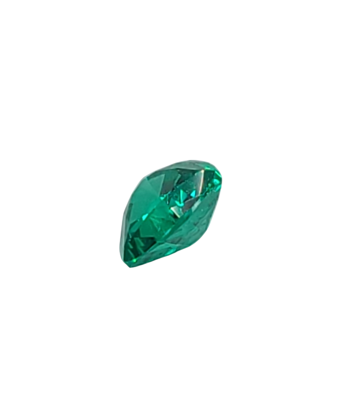 0.565ct Natural Colombian Emerald - 5mm Trillion Cut, VVS Clarity, Eye Clean, May Birthstone | Loose Gemstone for Jewelry Making, Engagement Rings & Custom Designs