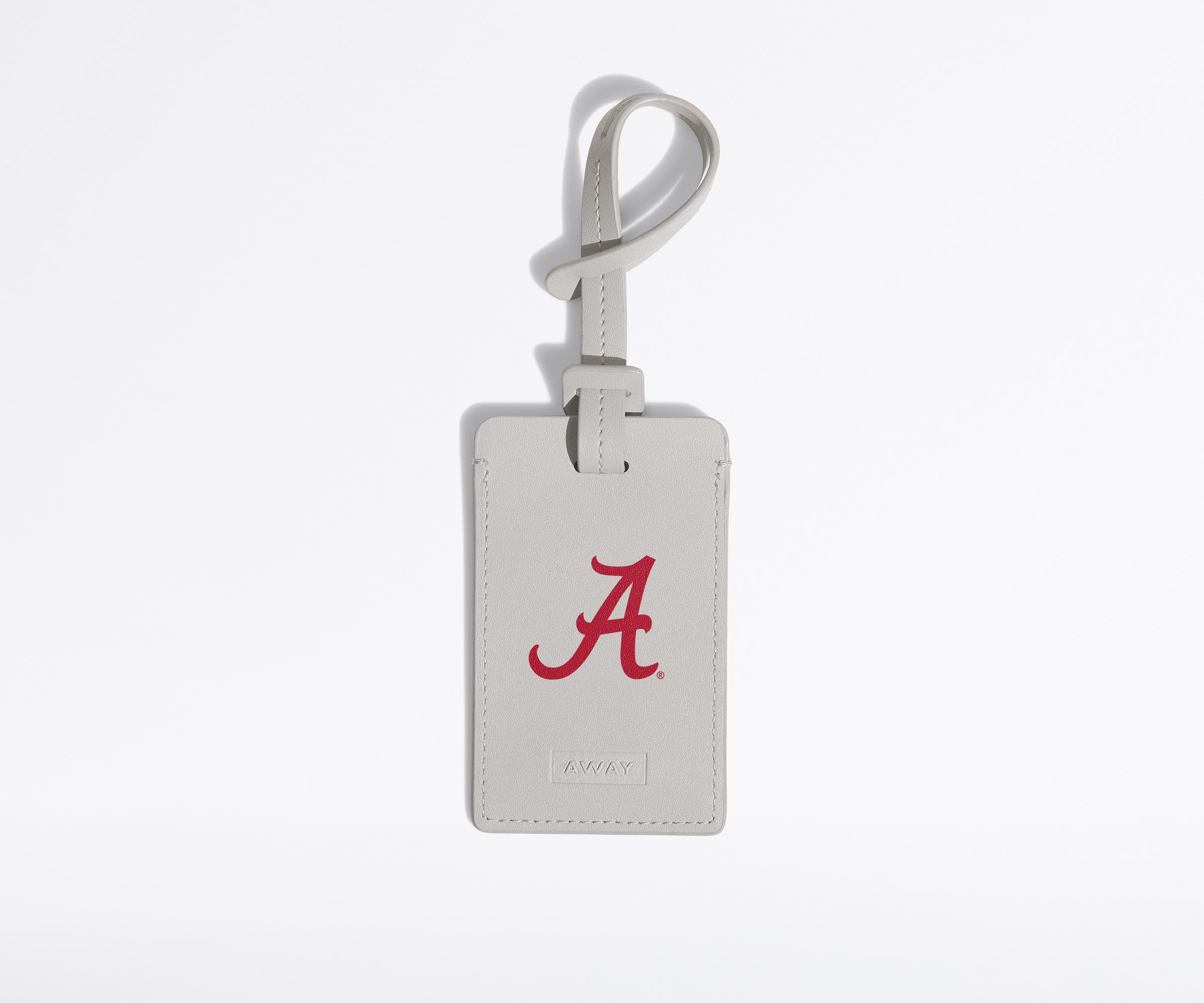 Official University of Alabama ® Collegiate Luggage Tag - Durable Personalized Travel ID for Backpacks, Suitcases & Gym Bags - Perfect for College Students, Alumni & Crimson Tide Fans
