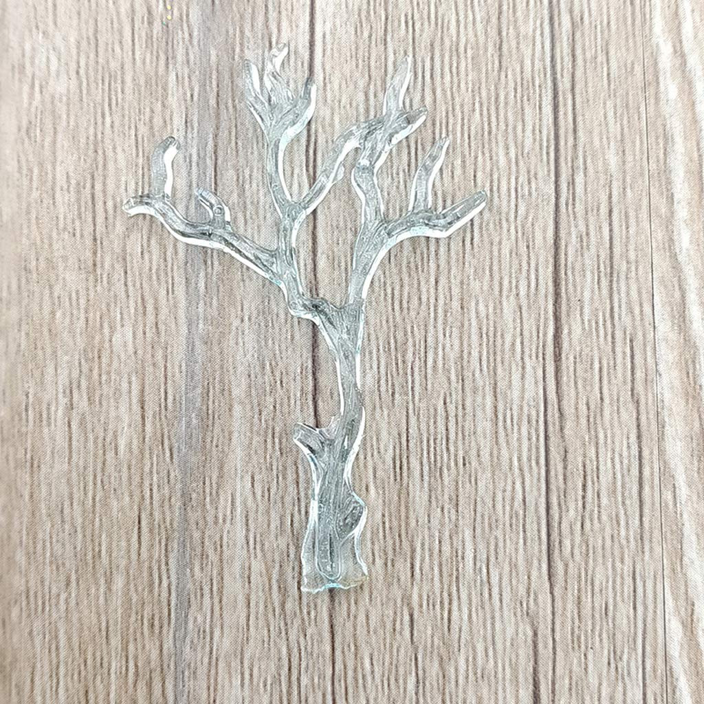 BUZHI 3D Leaves Branch Silicone Mold for Resin Casting - DIY Epoxy Jewelry Making, Cake Decorating & Soap Molds - Perfect for Crafting Nature-Inspired Pendants, Earrings and Home Decor