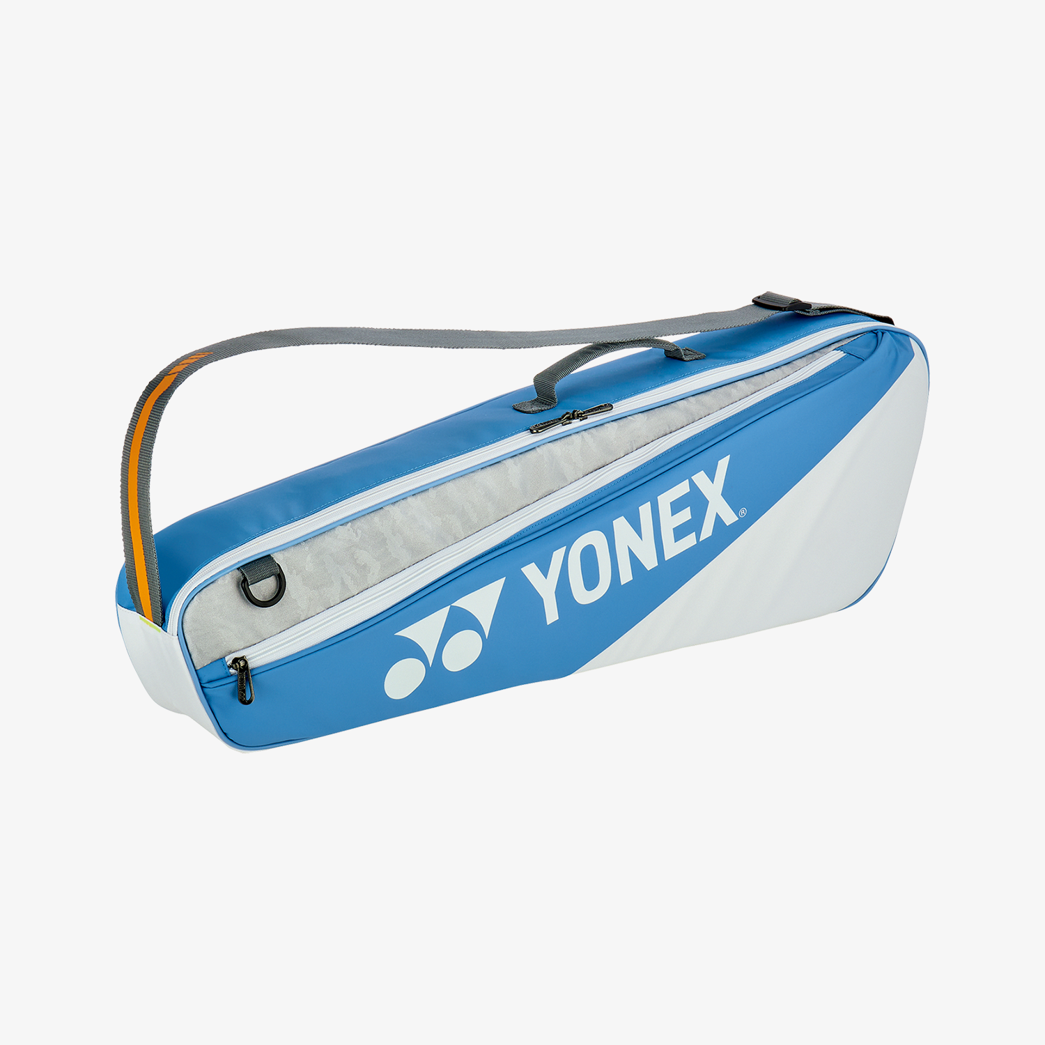 Yonex BAG52523GBL Club Racket Bag 3pcs (Grayish Blue) - Premium Tennis Badminton Racquet Storage & Travel Case for Sports Enthusiasts - Perfect for Club, Gym & Tournament Use