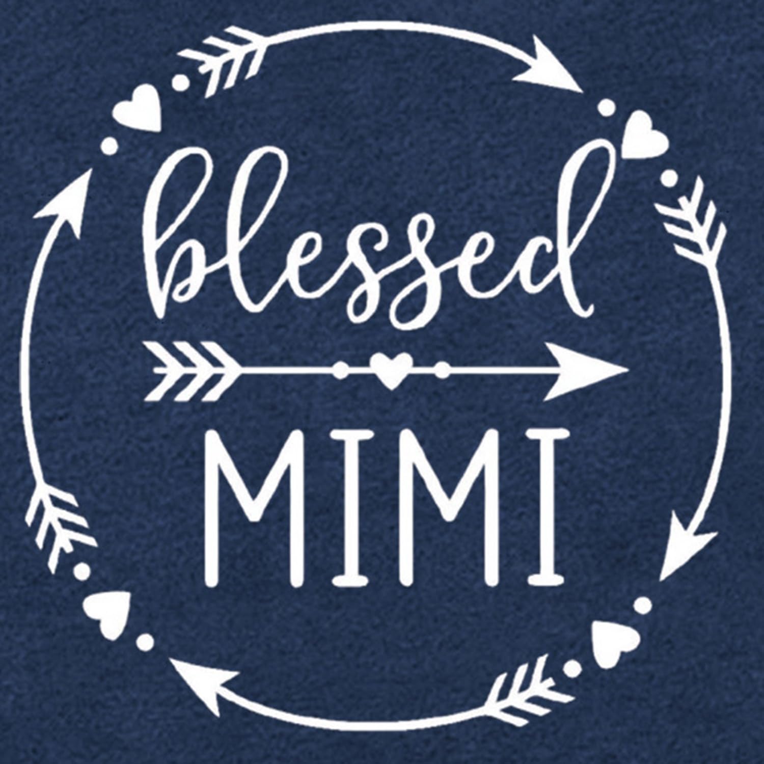 Blessed Grandma T-Shirt for Women - Heart Graphic Tee - Perfect Grandma Gift - Comfortable Cotton Top - Green - Ideal for Mother's Day, Family Reunions & Grandparents Day Celebrations