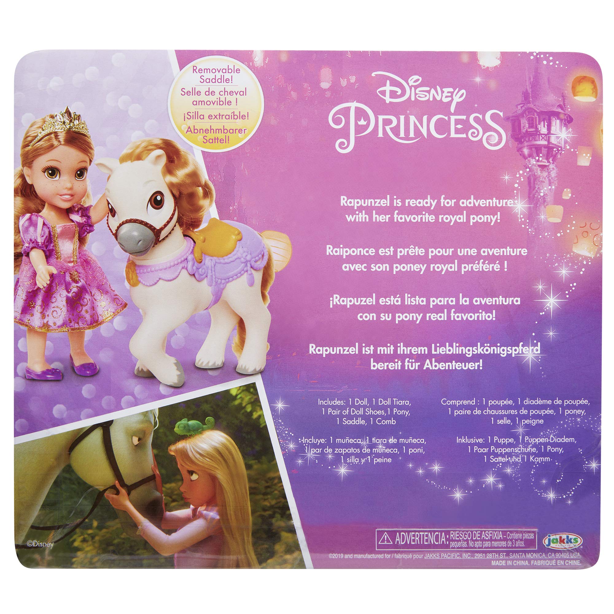 Disney Rapunzel Doll & Pony - Perfect for Kids Playtime
