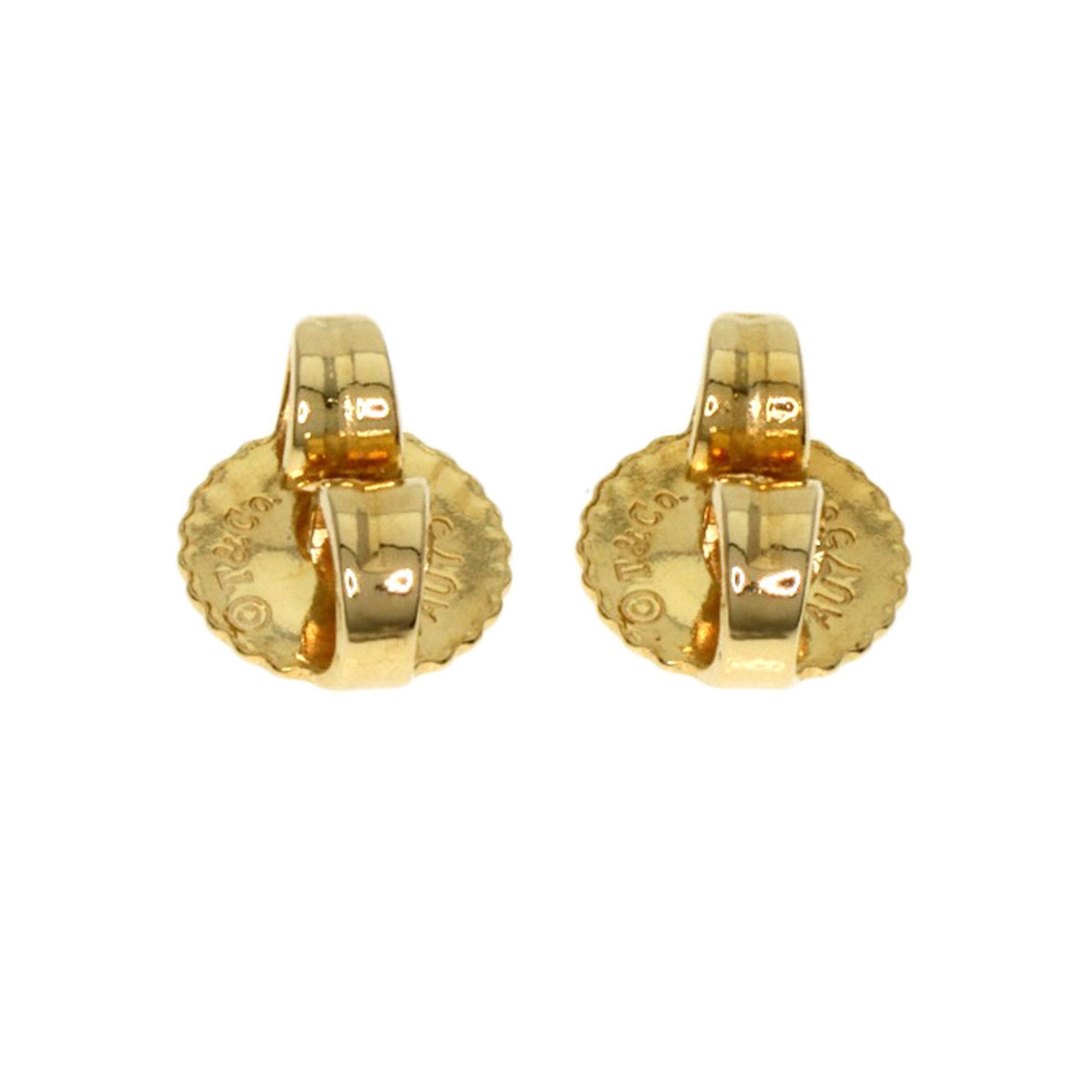 18k Gold Bar Earrings for Women - Minimalist Dainty Hoop Earrings for Everyday Wear, Gift, and Special Occasions