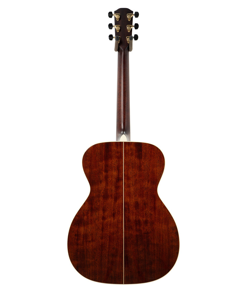 Alvarez Yairi Masterworks Folk/OM Acoustic Guitar - Solid Honduran Mahogany Top & Back | Perfect for Fingerstyle, Folk Music & Live Performances