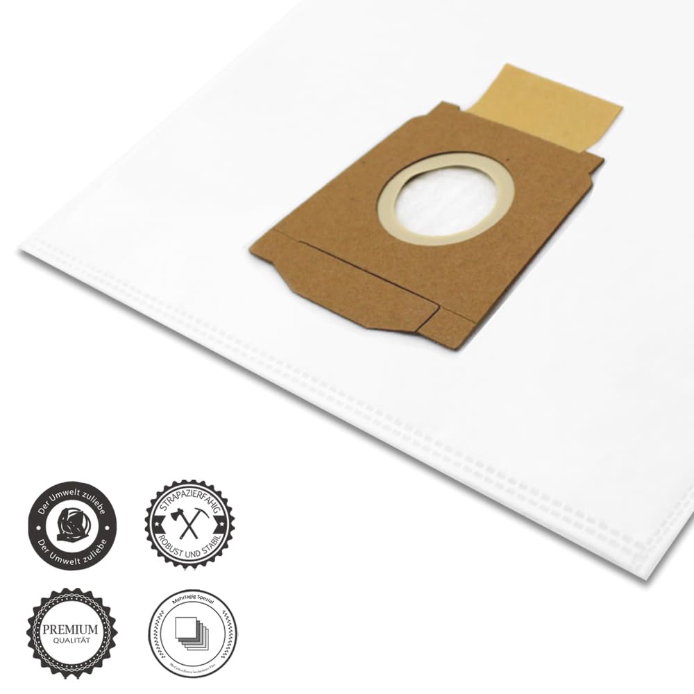 40x Vacuum Cleaner Bags for Privileg VS91149/BS9 - Compatible Replacement Dust Bags for Efficient Cleaning - Perfect for Home, Office, and Pet Hair Removal
