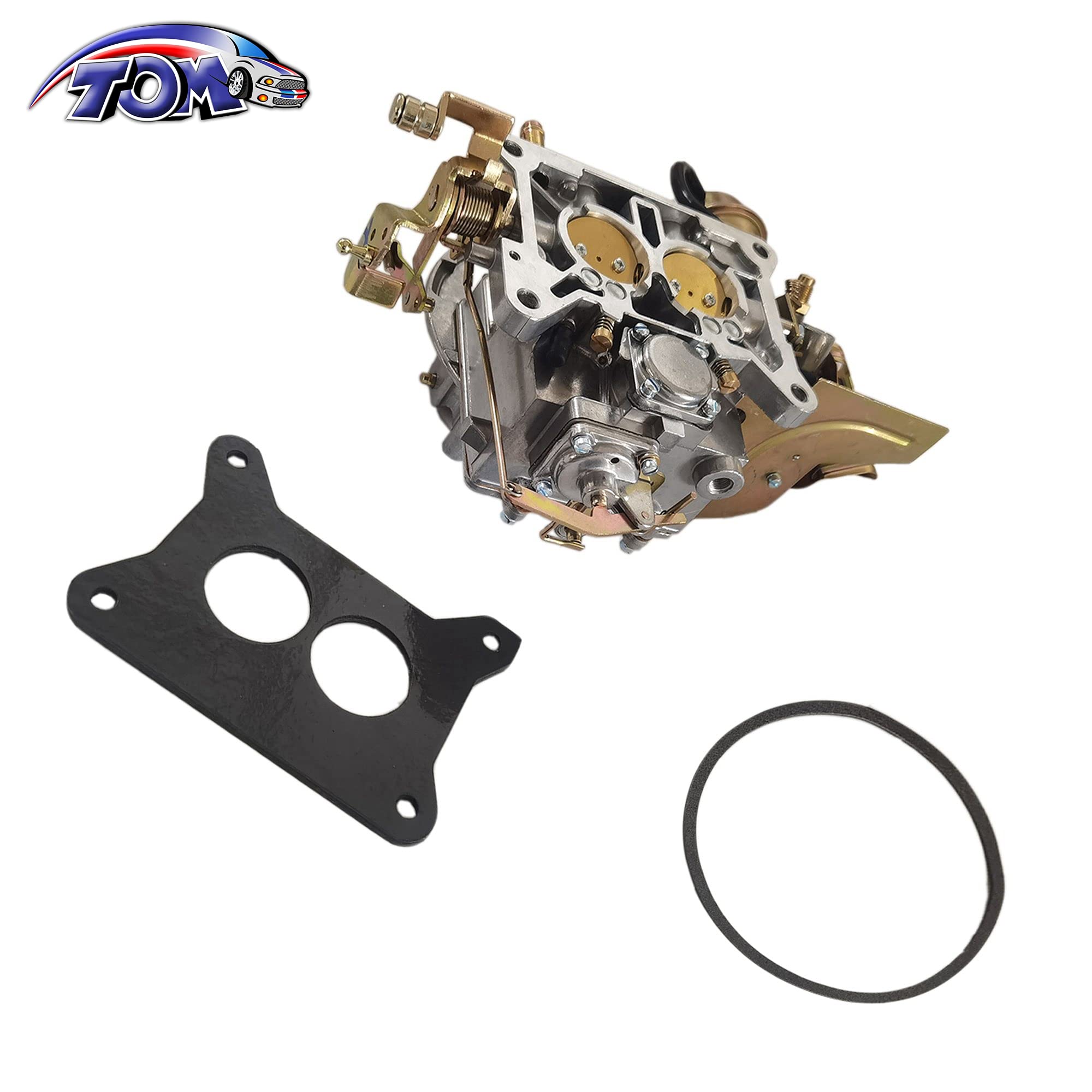 TOM Carburetor Auto Trans Autoline Replacement for 1983-1985 Ford F-150 F-250 F-350 Bronco - Part #2-894 & 64-5542 - Perfect for Engine Repair & Performance Upgrade