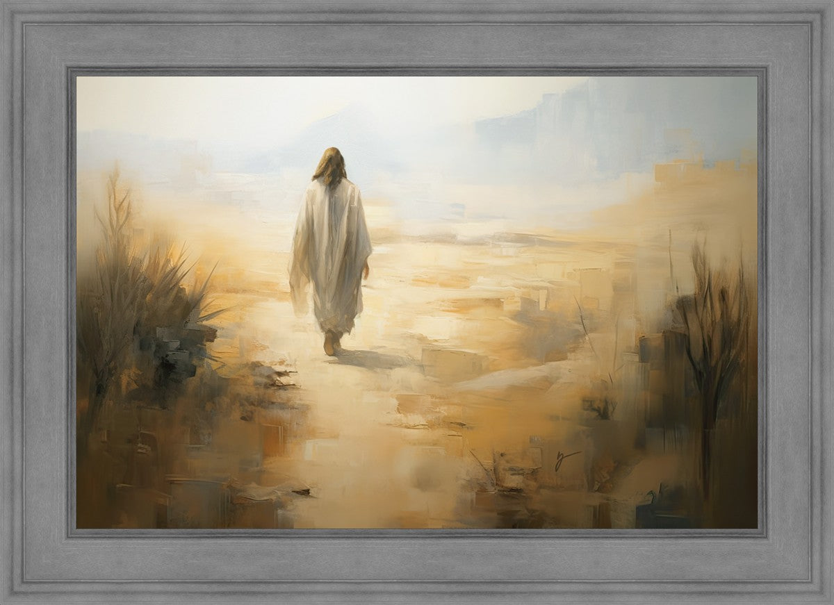 Embracing The Whispers of Solitude - Inspirational Wall Art for Home & Office Decor | Perfect for Meditation Rooms, Living Spaces & Gift Giving