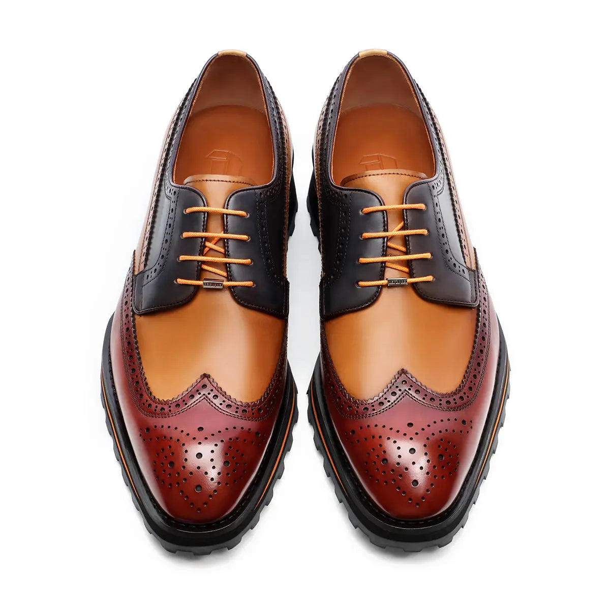 Men's HighME Derby 90006B - Classic Leather Dress Shoes for Business & Formal Occasions - Perfect for Office, Weddings & Special Events