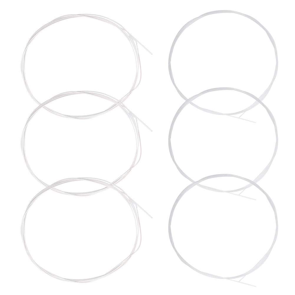 Premium 6-Pack Classical Guitar Strings Set - Durable & High-Quality Replacement Strings for Acoustic Guitars | Perfect for Beginners, Professionals & Music Enthusiasts | Ideal for Performances, Practice & Studio Recording