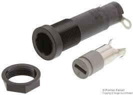 ShockSafe Fuse Holder 6.3x32mm - 5W/20A Slotted Cap IP40 Grey - Perfect for Automotive, Industrial & Electrical Equipment Protection