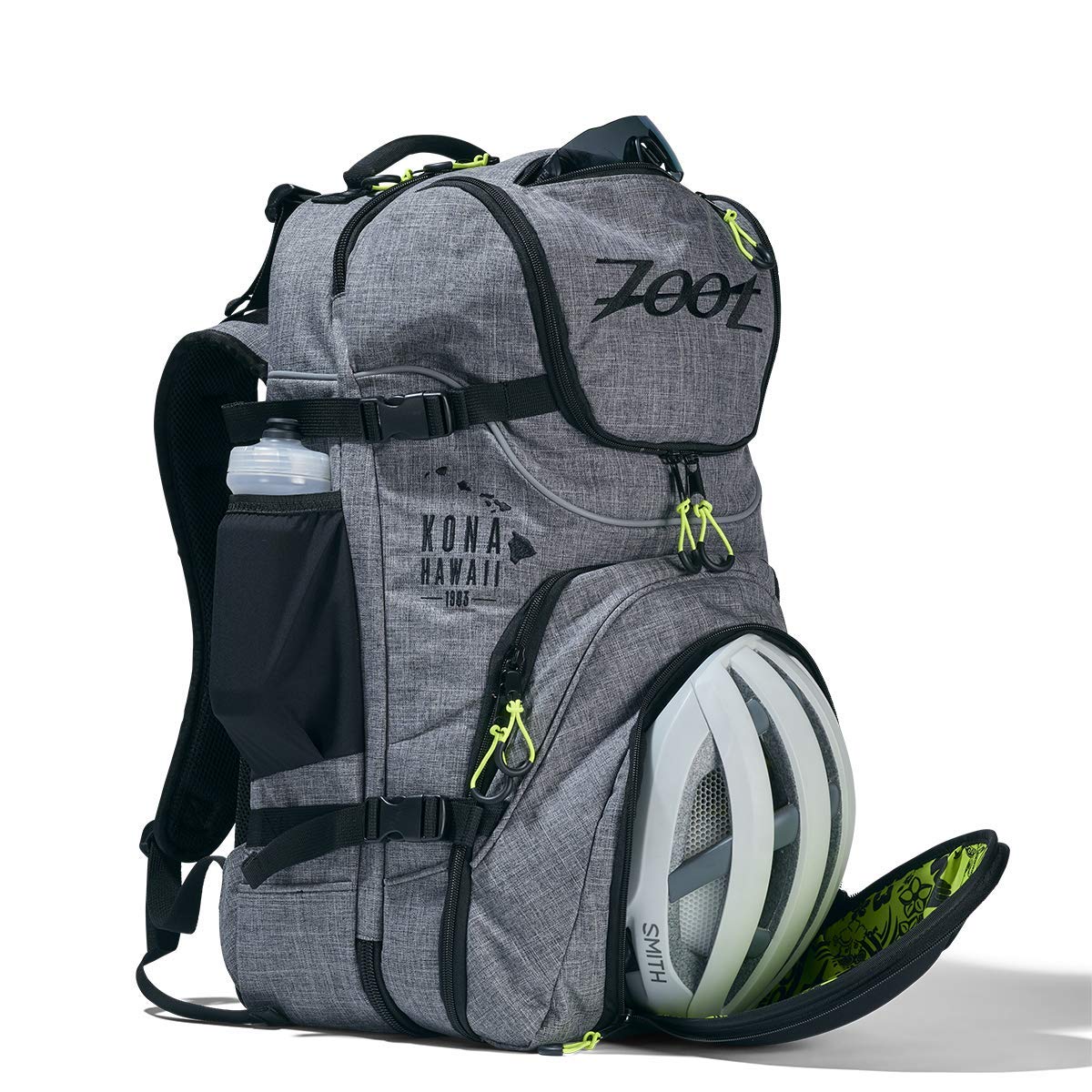 Zoot Ultra Tri Backpack 42L - Lightweight Durable Triathlon Backpack for Swim Bike Run - Perfect for Triathletes, Travel & Outdoor Adventures
