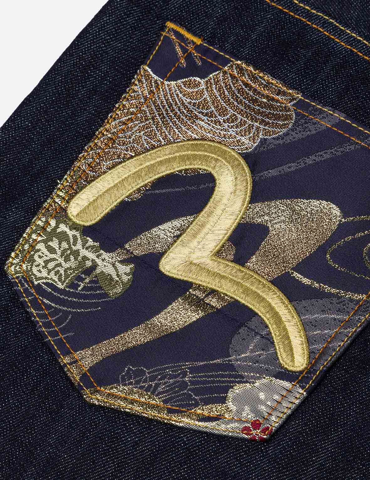 Seagull & Logo Embroidered Carrot Fit Jeans for Women - High Waisted Slim Tapered Denim Pants for Casual Wear and Street Fashion #2017