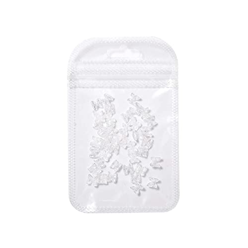 3D Cute Butterfly Nail Charms - Light Changing Color Resin Bow Nail Decorations for DIY Gel Nails - Perfect for Nail Art, Parties, and Special Occasions