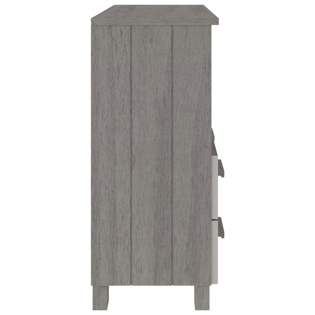 Modern Light Gray Sideboard Cabinet - 33.5