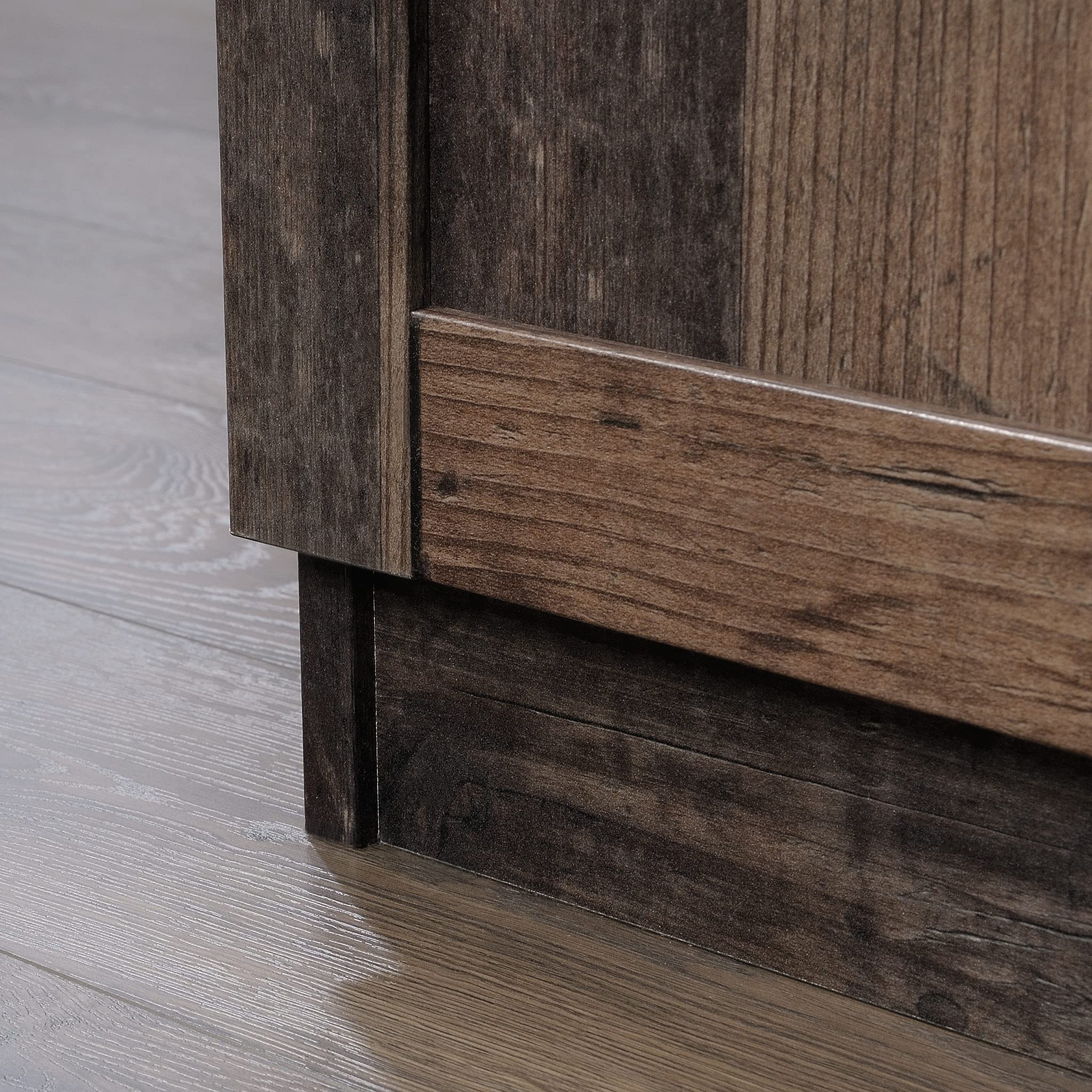 Sauder Reclaimed Pine Storage Wardrobe Cabinet - Pantry Organizer, Closet Storage Solution for Bedroom, Kitchen, and Home Organization