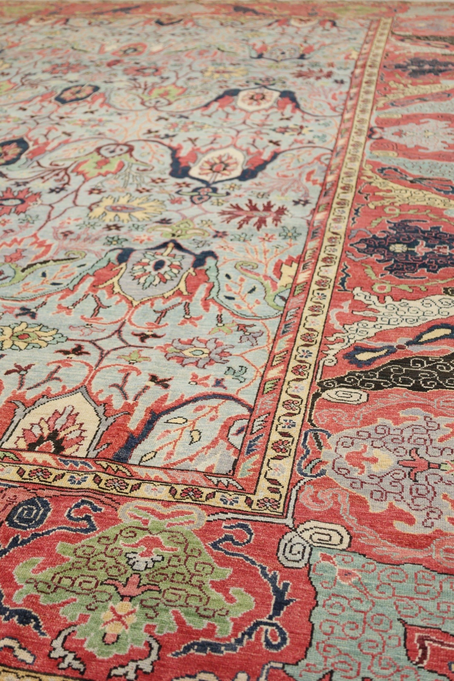 Handwoven Arabesque Bijar Tribal Rug - Traditional Persian Design, J74920 - Perfect for Boho Home Decor, Living Room, Bedroom & Office