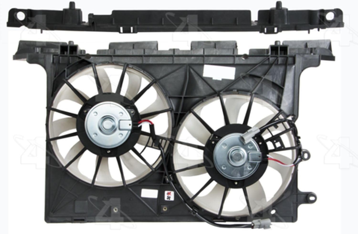 Four Seasons 76269 Radiator/Condenser Fan Motor Assembly - Replacement Part for Car Cooling System - Perfect for AC Repair & Engine Overheating Prevention