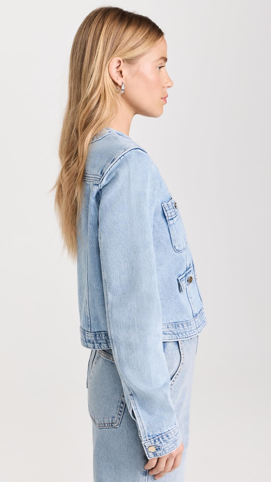 PAIGE Women's Kiya Jacket - Lightweight Denim Jacket for Women, Stretch Comfort Fit, Casual & Layering Essential - Perfect for Spring, Fall & Everyday Wear