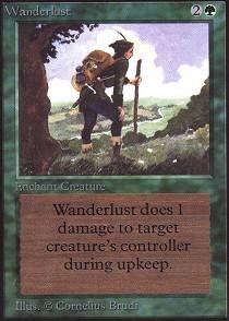 Magic: The Gathering - Wanderlust - Beta Edition | Collectible Trading Card Game for Players & Enthusiasts | Perfect for Tournaments, Casual Play & Card Collecting