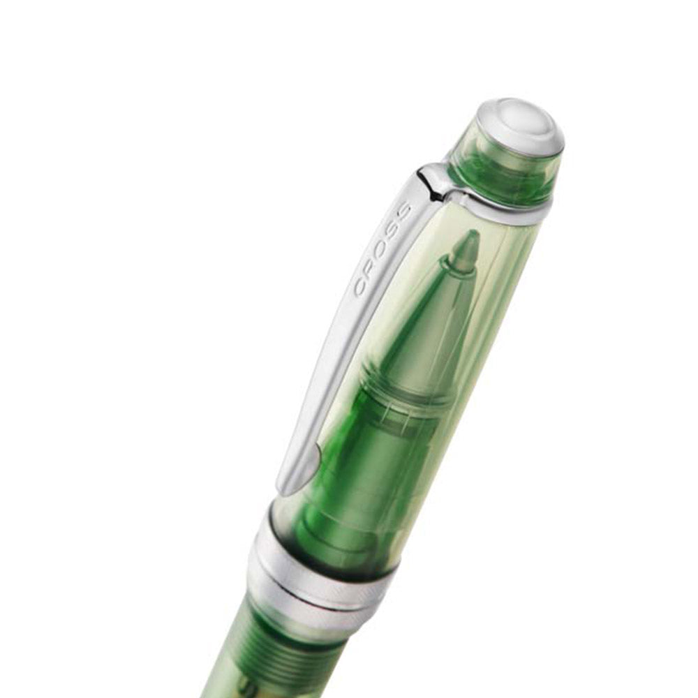 Cross Bailey Light Translucent Green Resin Ballpoint Pen - Premium Writing Instrument for Office, School & Gift Giving - Smooth Ink Flow for Everyday Use
