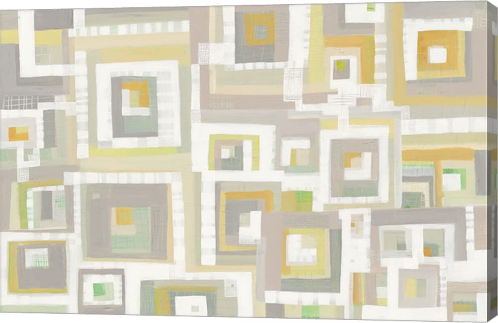 Harbor Windows II by Melissa Averinos - Stretched Canvas Wall Art, Gallery Wrapped, 24x16 Inches - Perfect for Living Room, Bedroom, or Office Decor