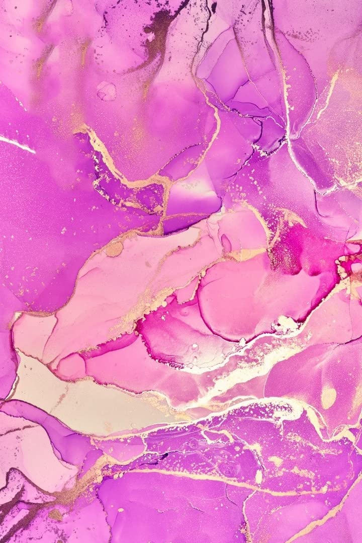 Purple Gold Marble Abstract Modern Area Rug 8x10 - Soft Thick Boho Chic Carpet for Girls Bedroom, Living Room & Dining Table - Luxurious Large Floor Rug for Home Office, Farmhouse Decor & Indoor Art Display
