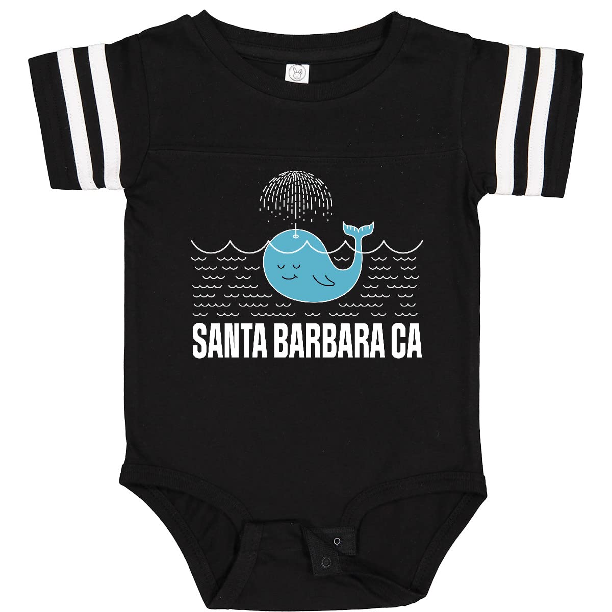 Inktastic Santa Barbara California Beach Vacation Baby Bodysuit - Cute Infant Onesie for Boys & Girls - Perfect for Family Trips, Beach Holidays, and Summer Outfits