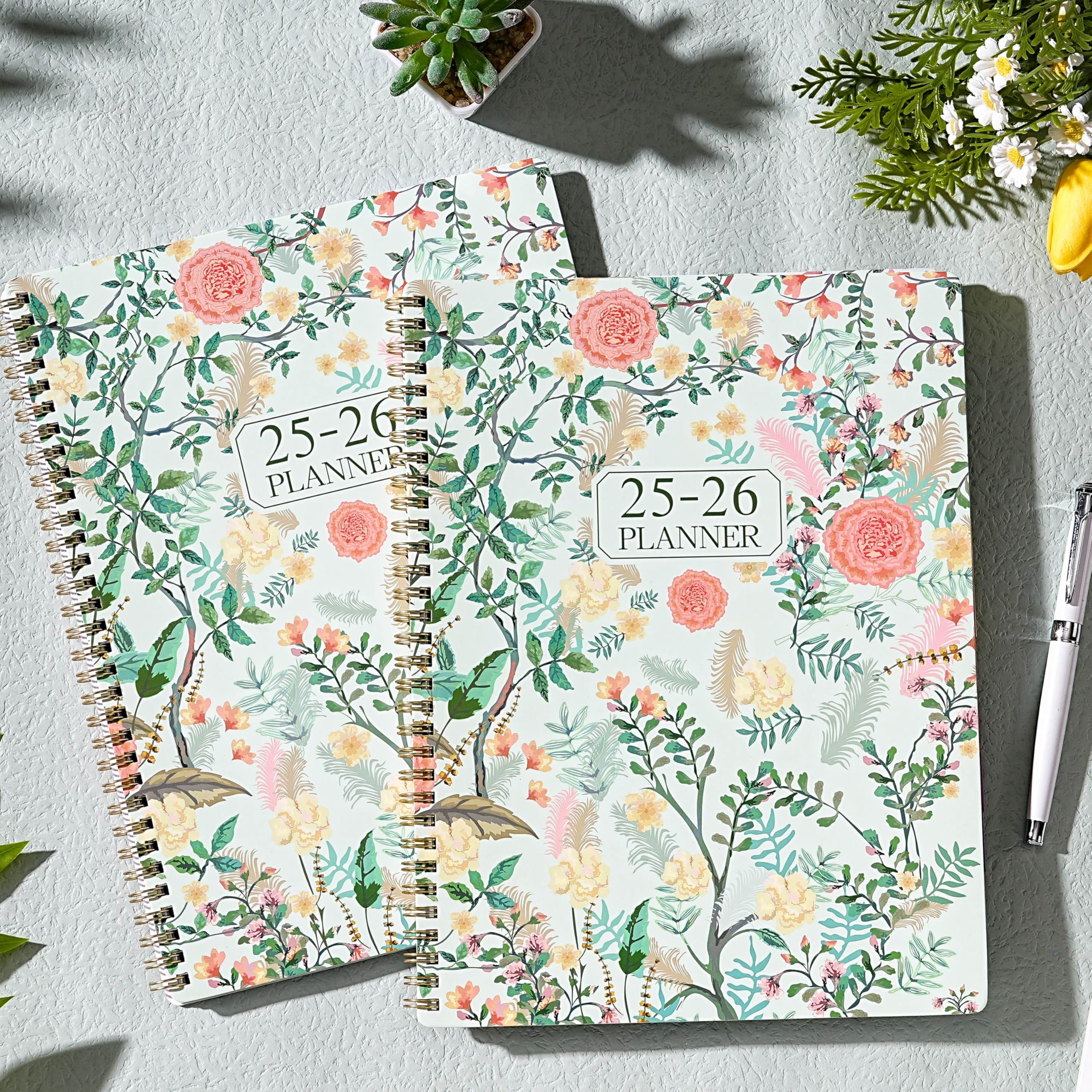 2025-2026 Academic Planner - July 2025 to June 2026 Weekly & Monthly Organizer with Colorful Tabs, 9