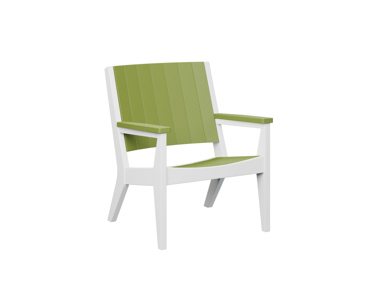 Kiwi Green on White