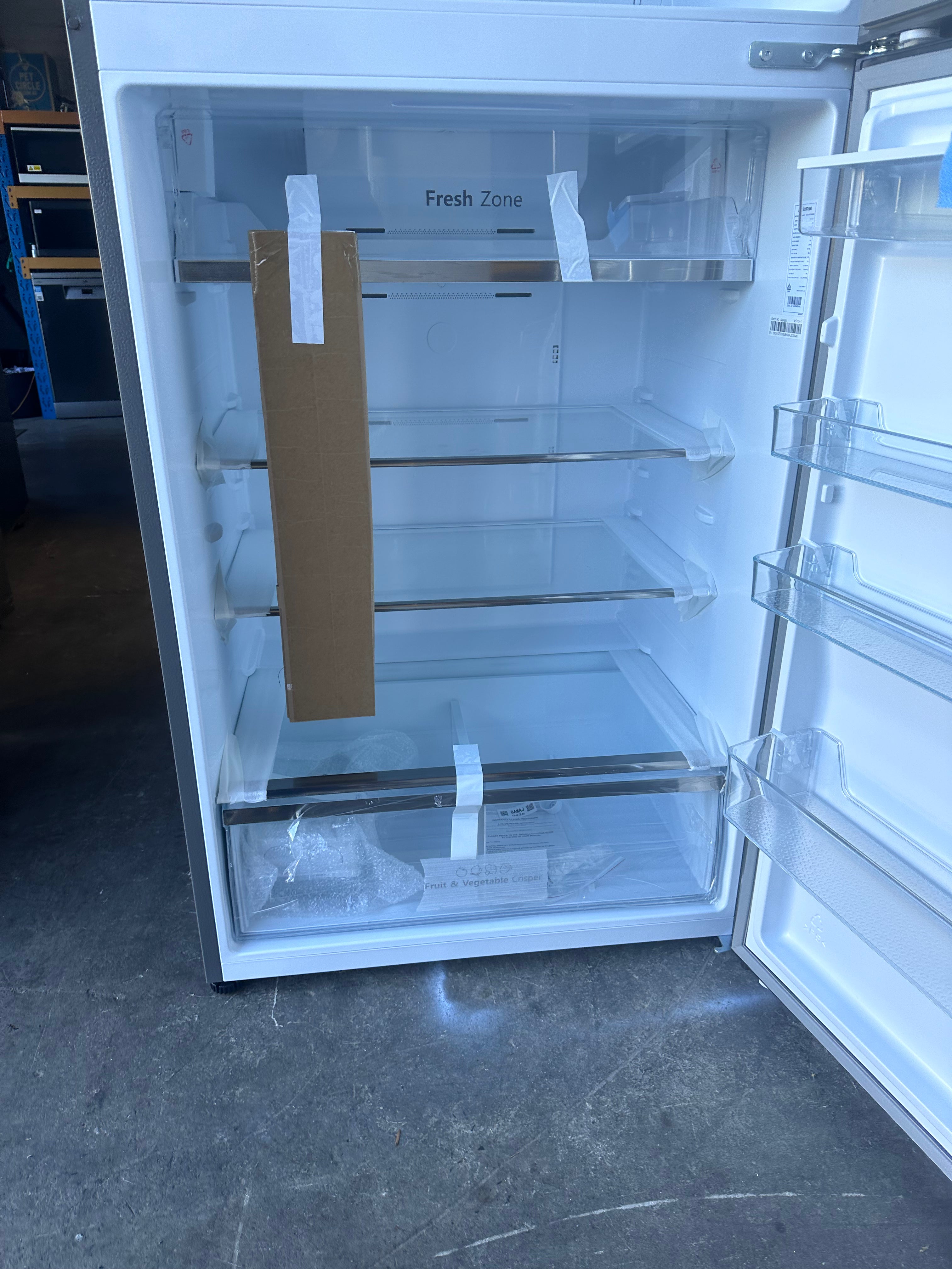 Hisense 496L Top Mount Refrigerator HRTF496SW - Energy Efficient, 3 Years Warranty - Perfect for Kitchens, Apartments & Small Families