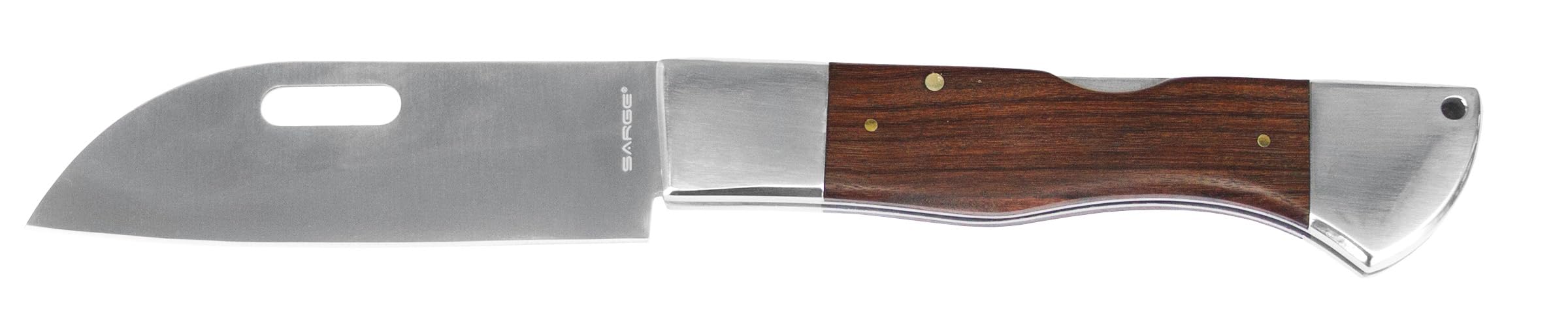 Premium Sarge Knives Foodie - Stainless Steel Folding Chef Knife for Kitchen, Camping & Outdoor Cooking | Professional Culinary Tool for Chefs & Home Cooks