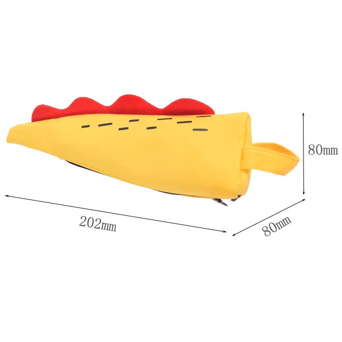 Dino Tail Pen Pouch Pencil Case - Cute Dinosaur-Themed School Supplies for Kids | Perfect for Back to School, Classroom Organization & Gift Giving