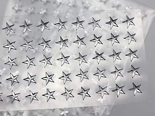 6mm Crystal LQ01 Self-Adhesive Acrylic Rhinestones - 250PCS (5 Sheets) - Sparkling Plastic Face Gems & Body Jewels for DIY Cards, Invitations, Crafts, Nail Art, Costume Design and Party Decorations - Perfect for Scrapbooking, Wedding Invites & Fashion Accessories