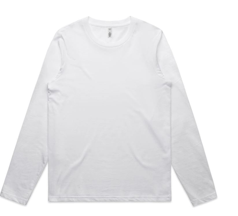 AS Colour Sophie Long Sleeve T-Shirt for Women - Soft Cotton Crewneck Top in White | Perfect for Casual Wear, Layering & Everyday Comfort