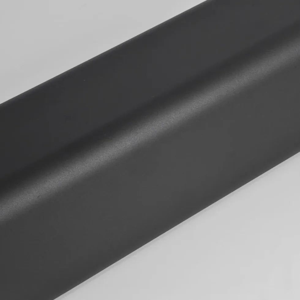 Outdoor Bollard Lights - Black Hollow Rectangular Sensor LED Landscape Lighting for Pathways, Driveways & Garden Decoration
