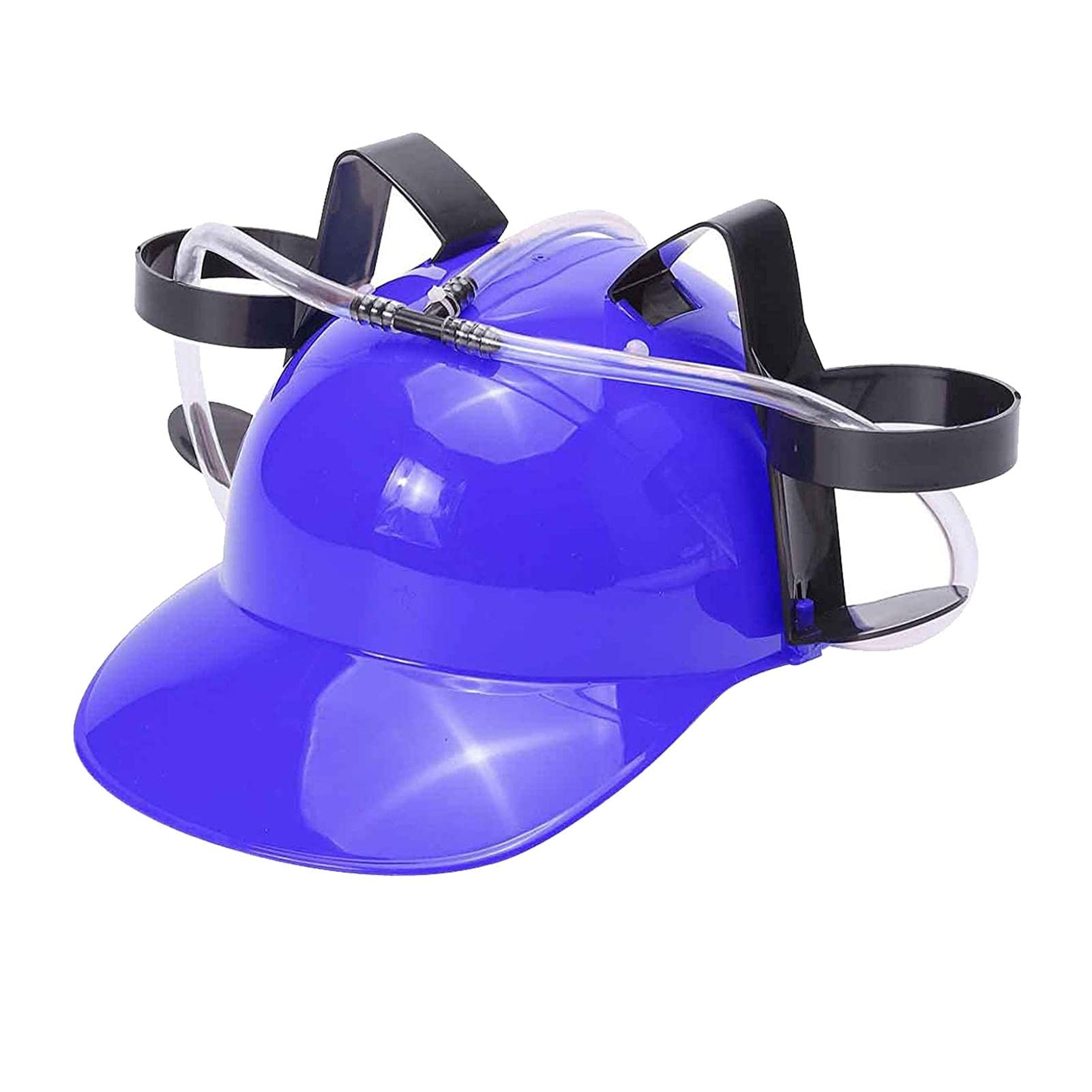 Adjustable Drinking Hat & Can Holder - Novelty Beer Soda Cola Cap with Strap - Fun Gift for Parties, Sports Events & Outdoor Activities