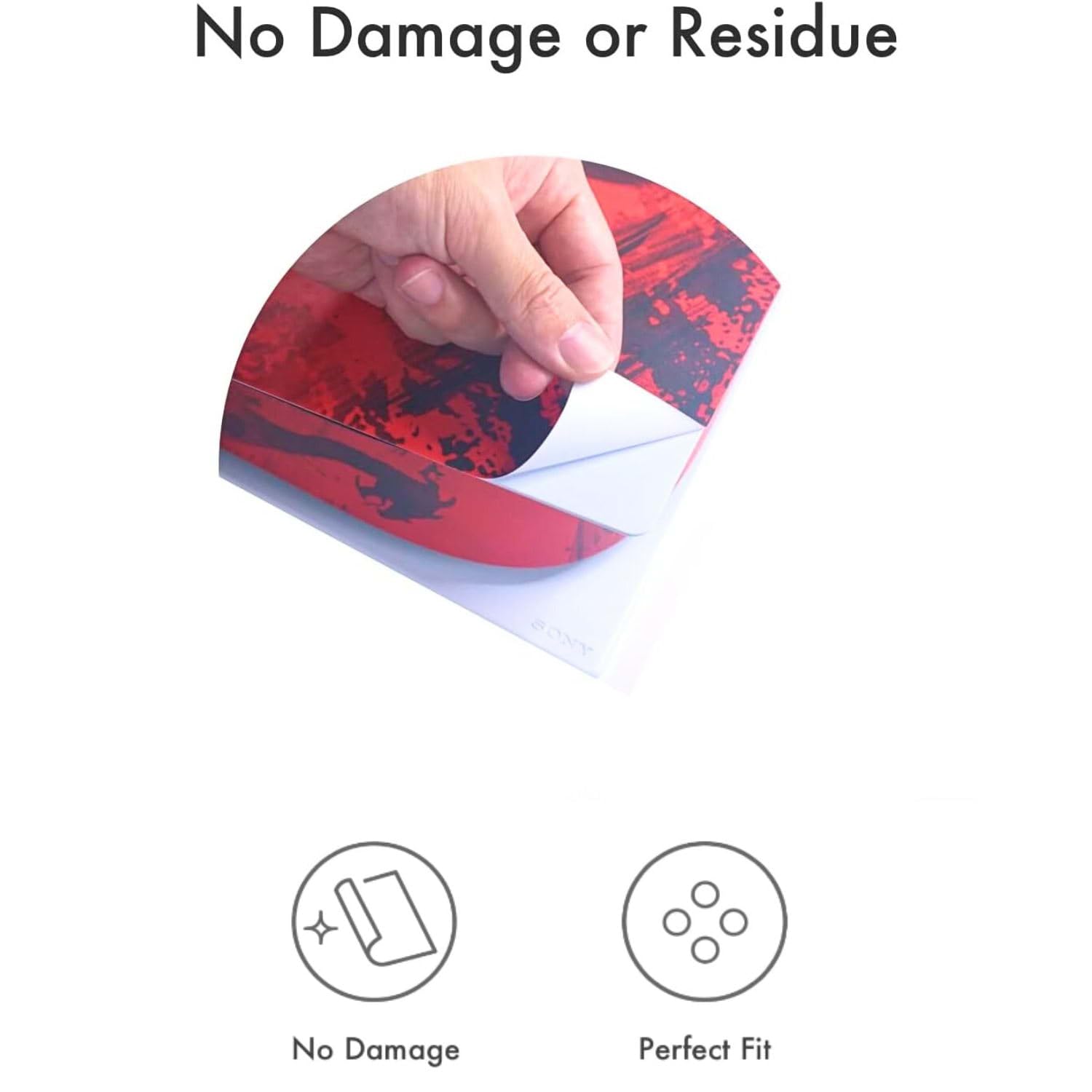 BelugaDesign PS5 Wave Japanese Skin - Great Kanagawa Vinyl Cover Wrap Sticker Full Set for Sony PlayStation 5 (PS5 Digital Edition, Black/White) | Compatible with Console & Controller | Gaming Room Decor & Protection