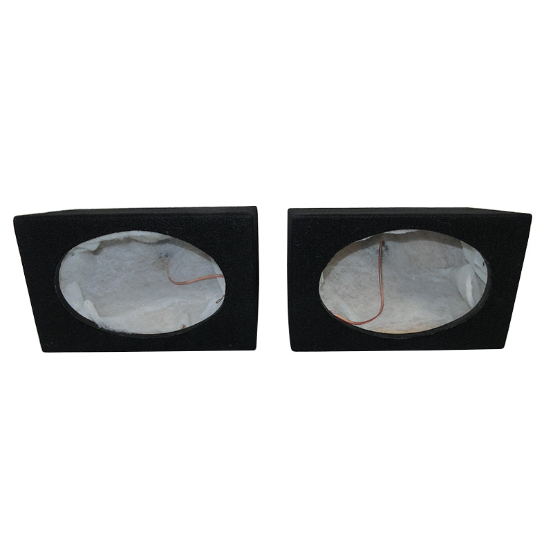 6x9 MDF Carpet Speaker Box Pair SB69A - Premium Car Audio Enclosure for Cars, Trucks & Boats | Perfect for Bass Boost & Sound System Upgrade