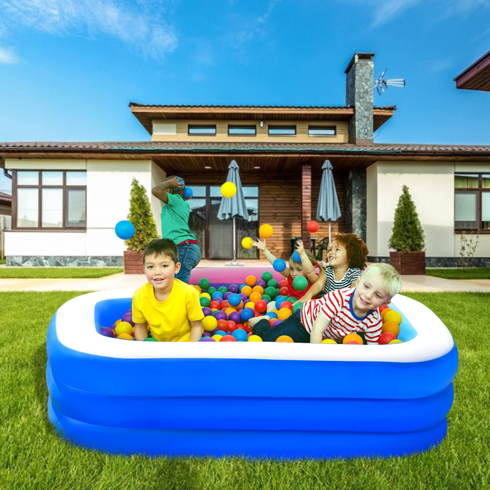 **Inflatable Swimming Pool for Kids & Toddlers - 59