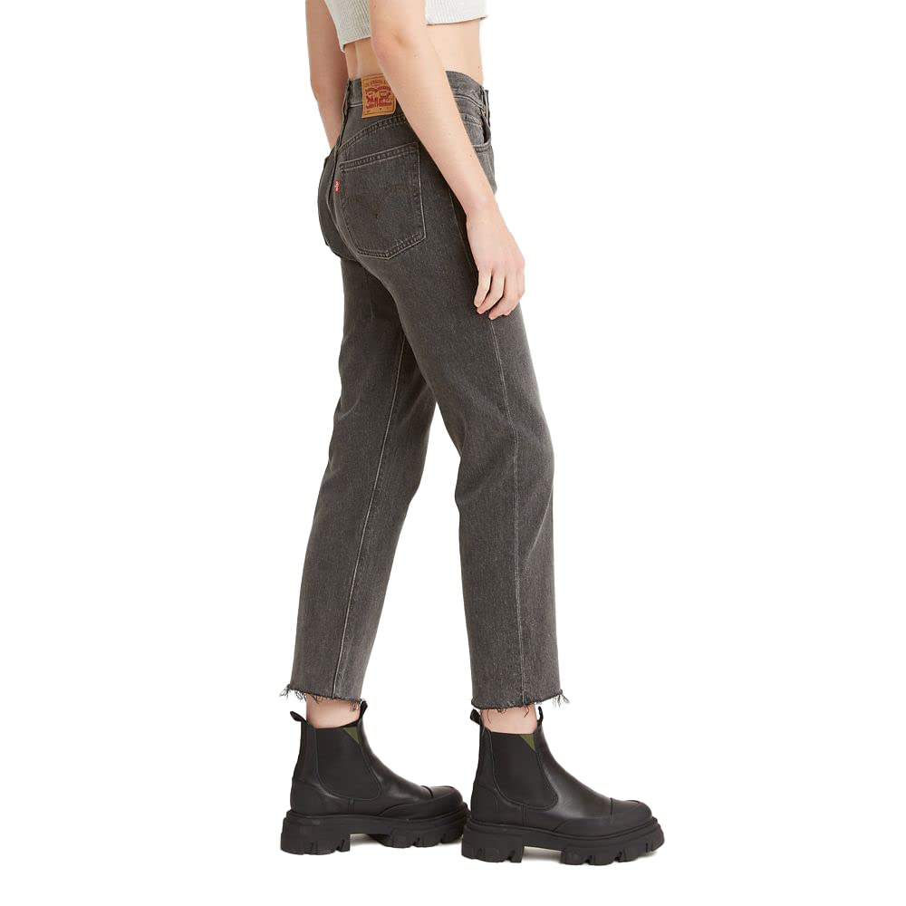 Levi's Women's 501 Crop Jeans - High Waist Straight Leg Denim Pants for Casual Wear, Office & Date Night Outfits