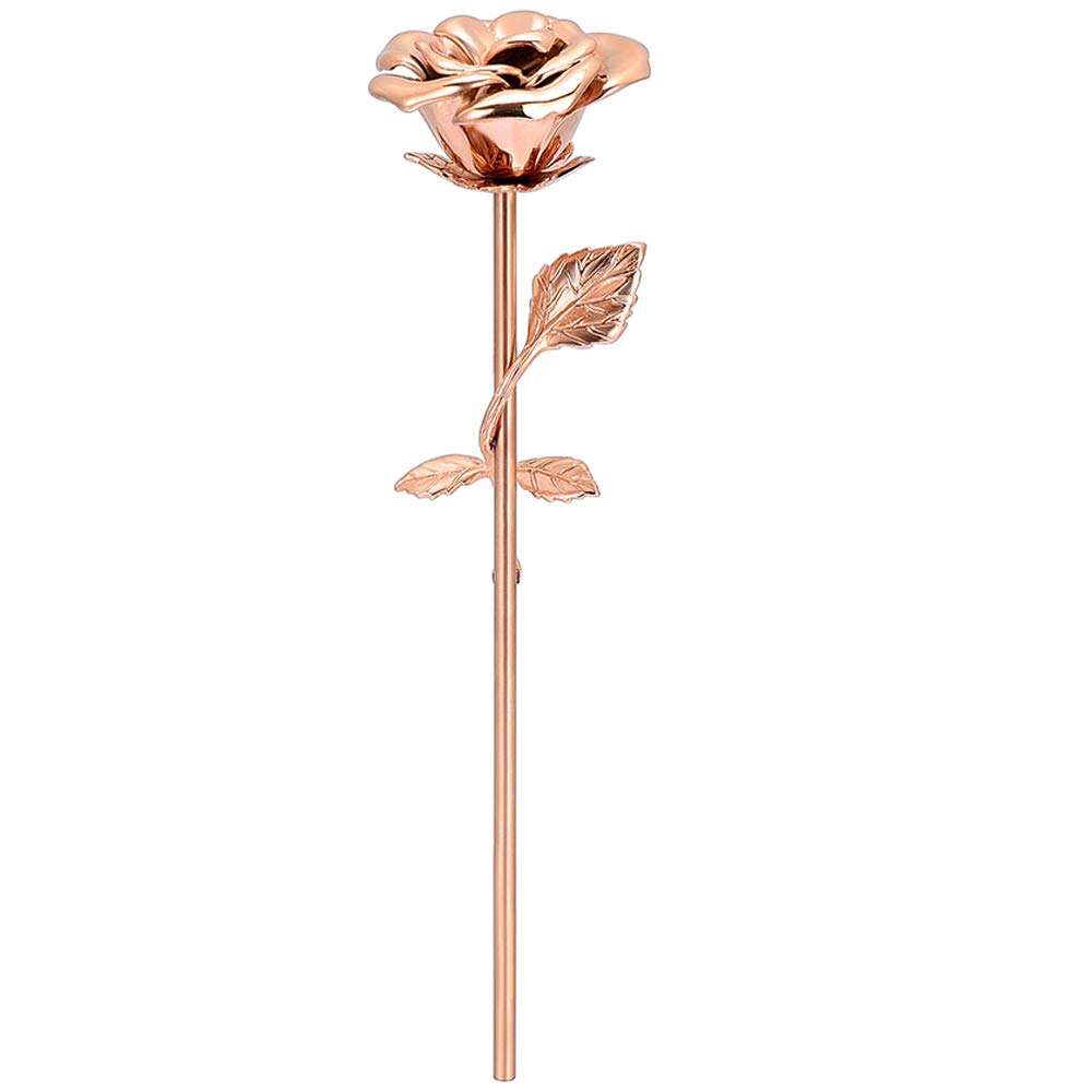 Elegant Rose Flower Keepsake Urn for Human Ashes - Memorial Urn Locket with Long-Stem Colorful Roses - Adult Cremation Urn for Funeral & Memorial Services - Perfect for Home Display, Cemetery Placement, or Keepsake Memorial