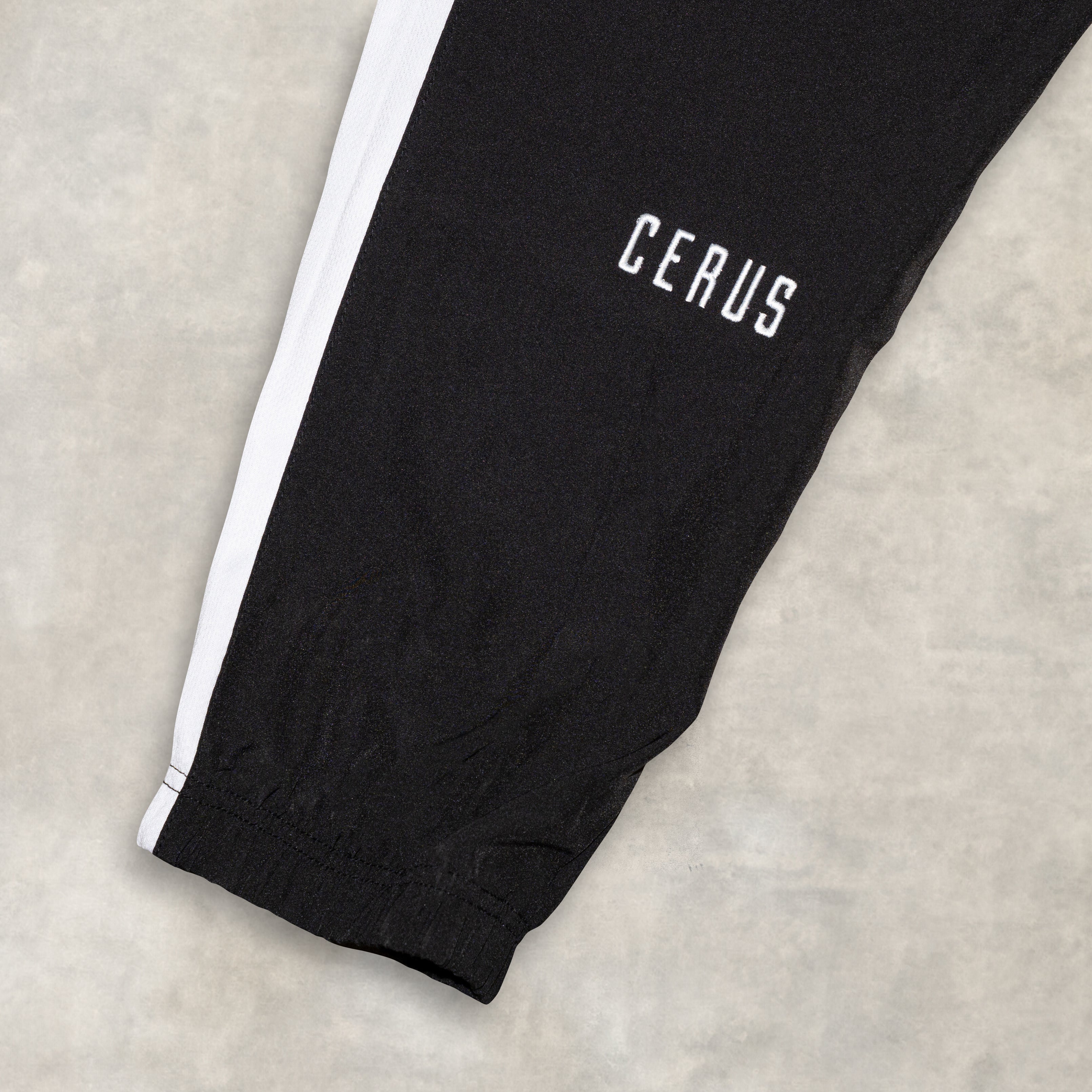 Cerus Black Hybrid Jogger Pants for Men - Lightweight Stretch Comfortable Workout & Lounge Pants - Perfect for Gym, Running, Yoga, and Casual Wear