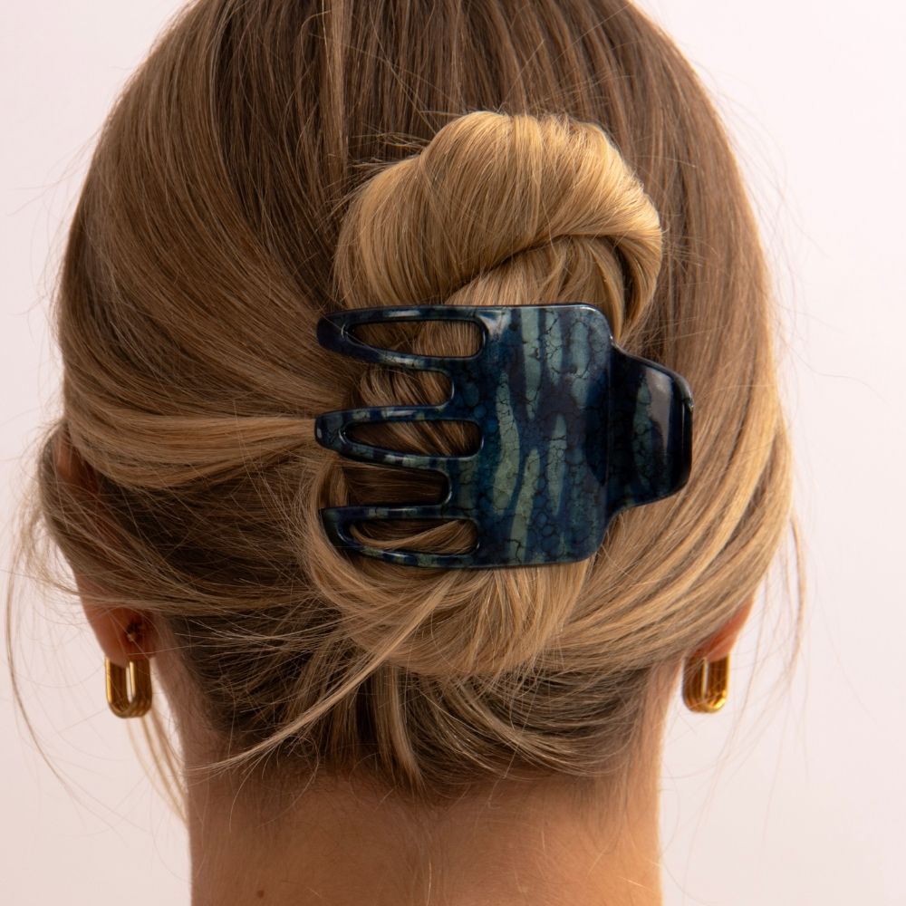 Baroque Sophia Hair Claw Clip with Extra Grip - Secure & Stylish Hair Accessory for Women, Perfect for Ponytails, Buns & Everyday Hairstyles