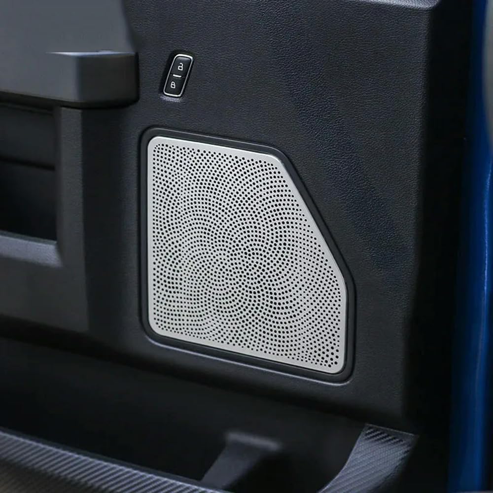 Premium Car Speaker Cover Trim for Ford F150 2015-2023 Models - Replacement Door Speaker Grille - Perfect for Audio Upgrades & Interior Protection